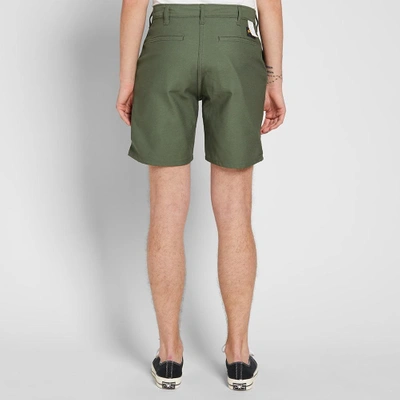 Shop Stan Ray Chino Short In Green