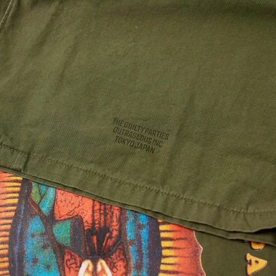 Shop Wacko Maria Classic Army Shirt Jacket In Green