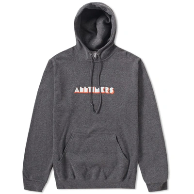 Shop Alltimers Euro Hoody In Grey