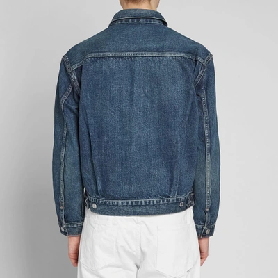 Shop Soulive Damaged Denim Jacket In Blue