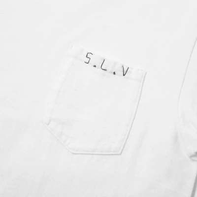Shop Soulive Slv Stitch Logo Tee In White