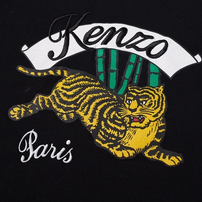 Shop Kenzo Jumping Tiger Tee In Black