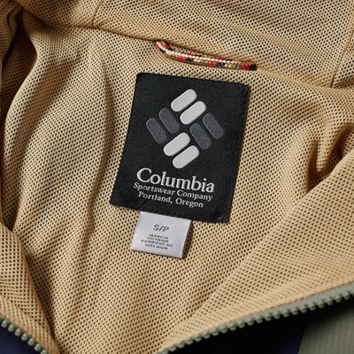Shop Columbia Hood River 1991 Pullover Jacket In Green