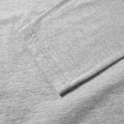 Shop Engineered Garments Long Sleeve Bask Pocket Tee In Grey