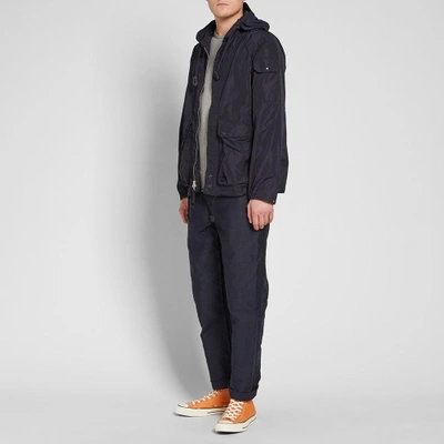 Shop Engineered Garments Atlantic Parka In Blue