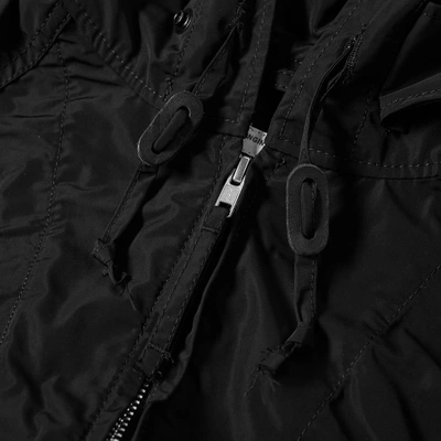 Shop Engineered Garments Atlantic Parka In Black