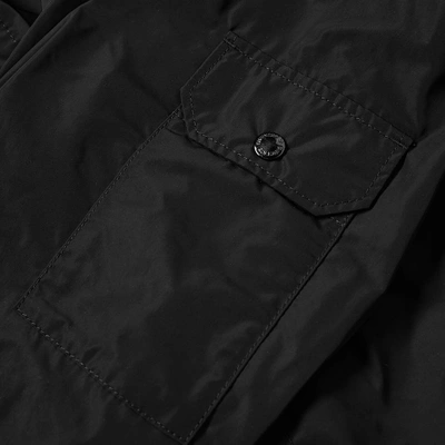 Shop Engineered Garments Atlantic Parka In Black