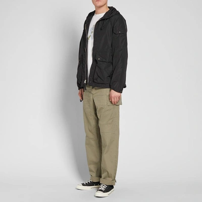 Shop Engineered Garments Atlantic Parka In Black