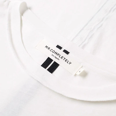 Shop Mr Completely Mr. Completely Long Sleeve Logo Tee In White