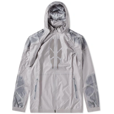 Shop Nike X Undercover Gyakusou Hooded Jacket W In Grey