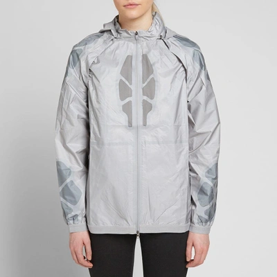 Shop Nike X Undercover Gyakusou Hooded Jacket W In Grey