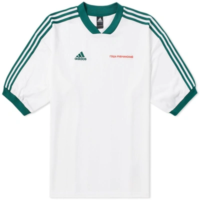Gosha Rubchinskiy Adidas Printed T-shirt In White | ModeSens