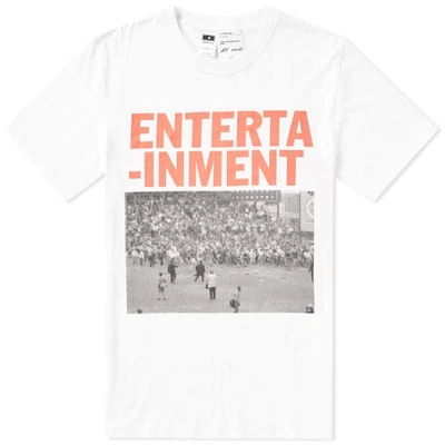 Shop A.four Labs A Four Labs Entertainment 01 Tee In White