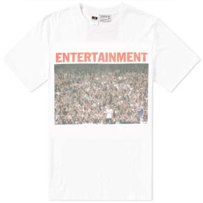 Shop A.four Labs A Four Labs Entertainment 03 Tee In White