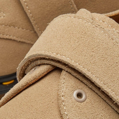 Shop Dr. Martens' Dr. Martens X Engineered Garments Velcro Strap Shoe In Neutrals