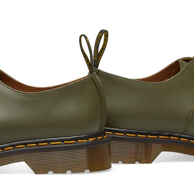 Shop Dr. Martens X Engineered Garments Velcro Strap Shoe In Green