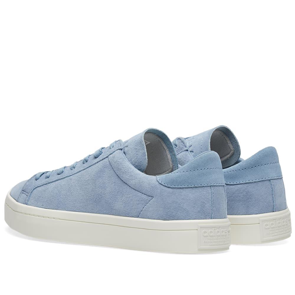 adidas court vantage blue