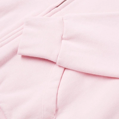 Shop Aries Zip Up Pocket Hoody In Pink