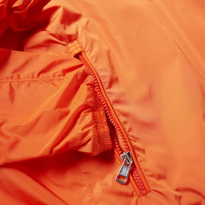 Shop Moncler Sylvamar Nylon Hooded Windbreaker In Orange