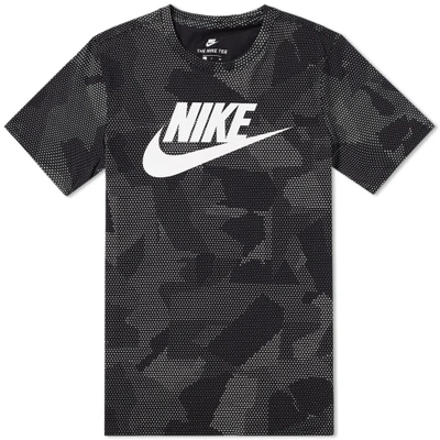 Shop Nike Plus Print 2 Tee In Black