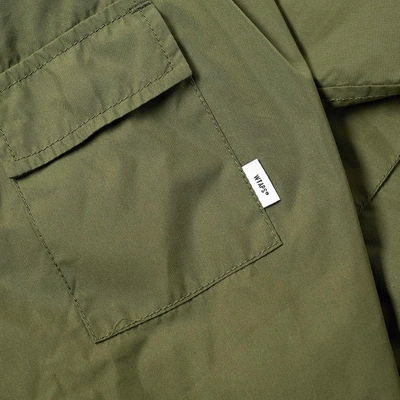 Shop Wtaps Wfs Jacket In Green