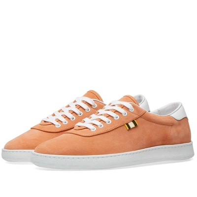 Shop Aprix Suede Low Sneaker In Orange