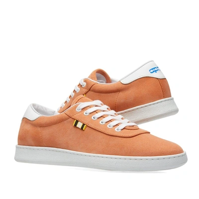 Shop Aprix Suede Low Sneaker In Orange