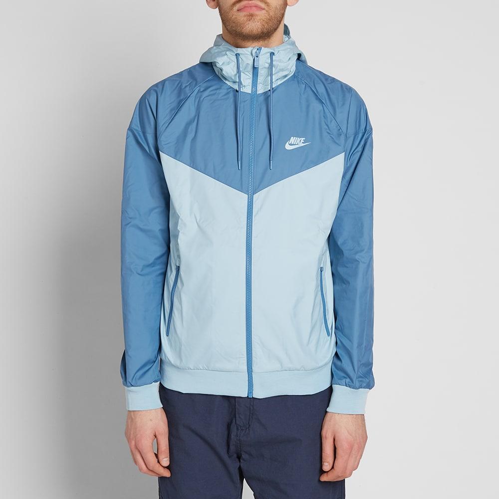 light blue nike windbreaker