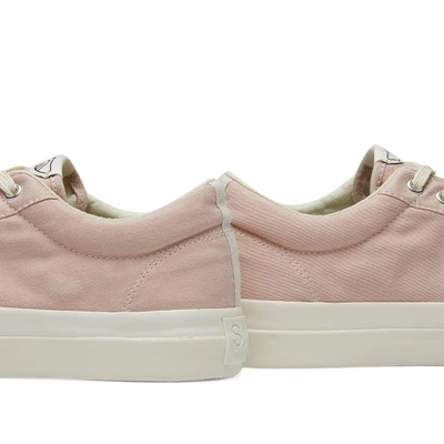 Shop Stepney Workers Club Dellow Canvas Sneaker In Pink