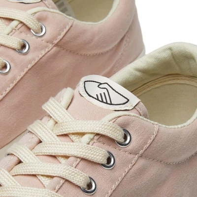 Shop Stepney Workers Club Dellow Canvas Sneaker In Pink