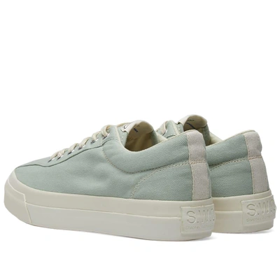 Shop Stepney Workers Club Dellow Canvas Sneaker In Green