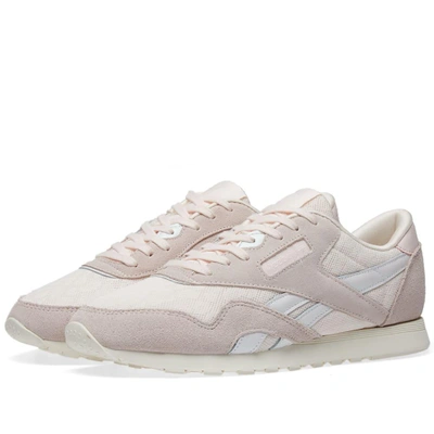 Shop Reebok Cl Nylon Cold Pastel W In Pink