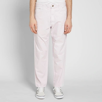 Shop Stan Ray Slim 80s Painter Pant In Pink