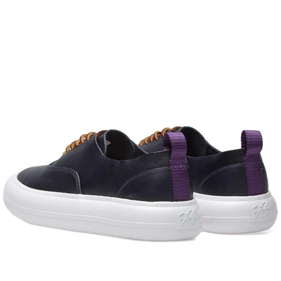 Shop Eytys Maritime Leather Sneaker In Blue