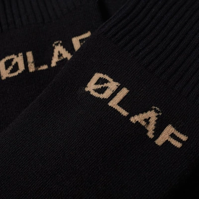 Shop Olaf Hussein Ølåf Sock In Black