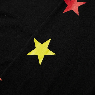 Shop F.c. Real Bristol Long Sleeve Multicolour Star Tee In Black