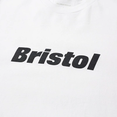 Shop F.c. Real Bristol Long Sleeve Multicolour Star Tee In White