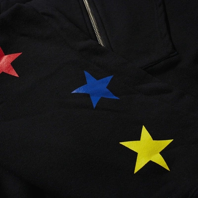 Shop F.c. Real Bristol Multicolour Star Zip Hoody In Black