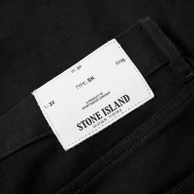 Shop Stone Island Skinny Tapered Jean In Neutrals