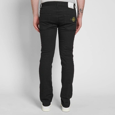 Shop Stone Island Skinny Tapered Jean In Neutrals