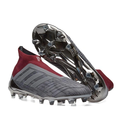 Adidas Originals Adidas X Paul Pogba Predator 18+ Fg Soccer Boots In Grey  And Burgundy | ModeSens