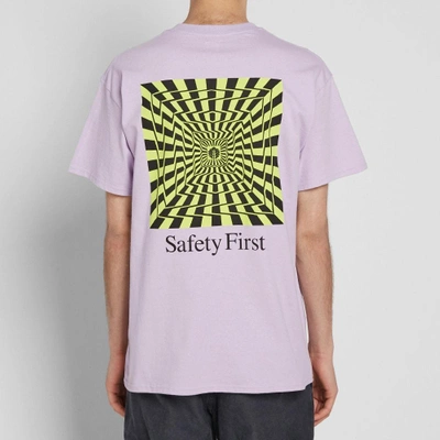 Shop Sasquatchfabrix Safety First Tee In Purple