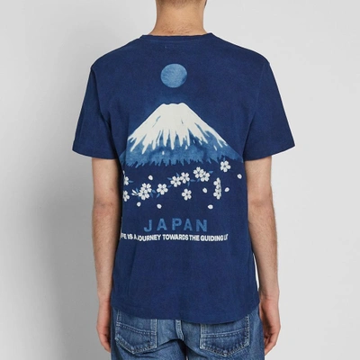 Shop Blue Blue Japan Mt Fuji Sakura Tee