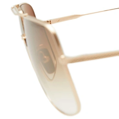 Shop Dita Flight.005 Sunglasses In Gold