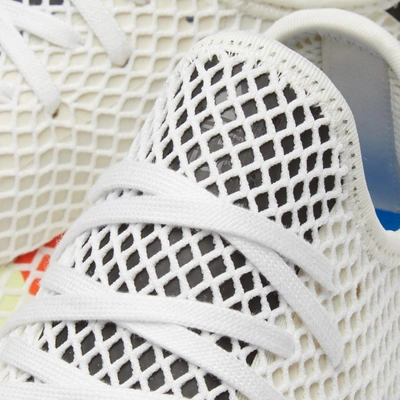 Shop Adidas Originals Adidas Deerupt Runner In White