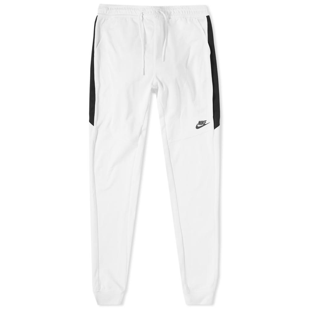 nike tribute pants black and white