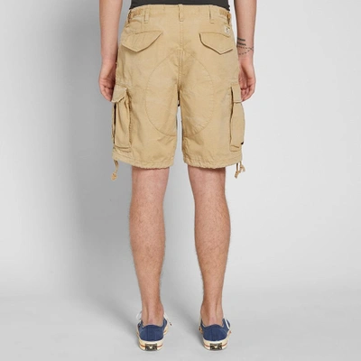 Shop Polo Ralph Lauren Cargo Short In Brown