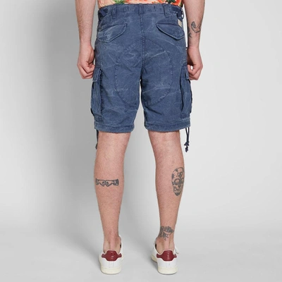 Shop Polo Ralph Lauren Cargo Short In Blue