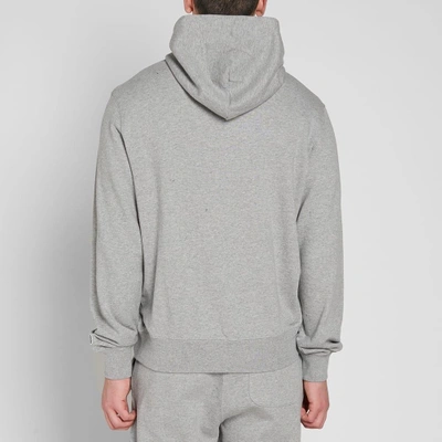 Shop Billionaire Boys Club Palm Embroidered Popover Hoody In Grey