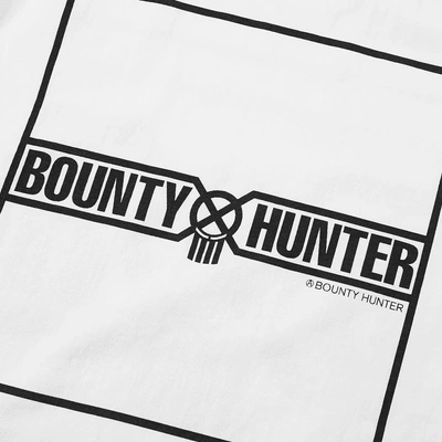 Shop Bounty Hunter Square Logo Tee In White